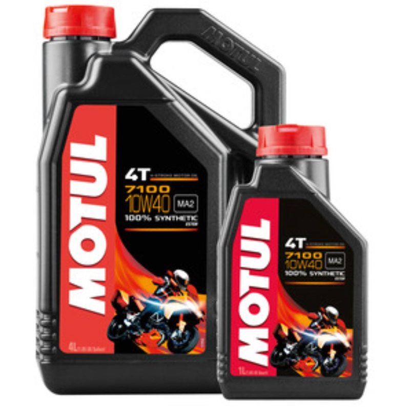 Motul 7100 4T 10W40 - 1500km Is it time to change the oil? Test 