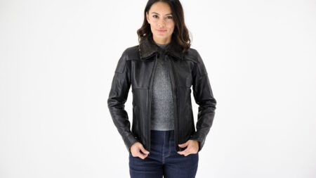 Knox Phelix Leather Women's Jacket - Image 3