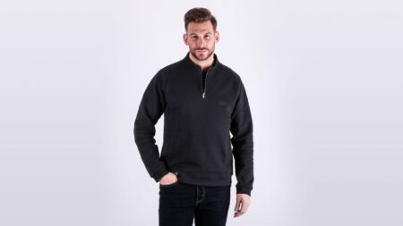 Knox Men’s Shield Half Zip Sweatshirt - Image 3