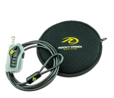 Rocky Creek Designs Gearlok Lock and Cable