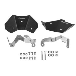 Protection for butterfly valves (Set), black, for BMW R1200GS (LC) from 2017