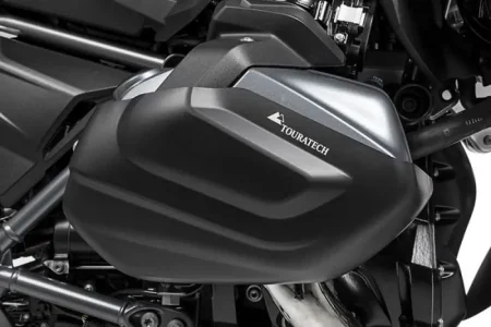 Cylinder protection aluminium black (set) for BMW R1250GS / R1250R / R1250RS / R1250RT - Image 2