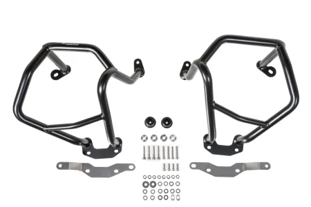 Stainless steel crash bar, black for BMW R1200GS (LC) - Image 4