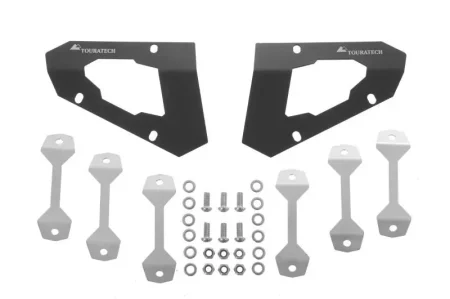 Guard for original BMW R1200GS Adventure from 2014, silver/black - Image 2