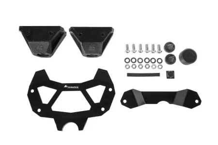 Hard Part steering stop for the BMW R1250GS Adventure/ R1200GS Adventure (LC), black