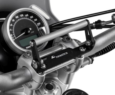 GPS handlebar bracket adapter, adjustable, with M8x25 screws e.g. for KTM