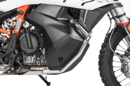 Tank crash bar stainless steel for KTM 890 Adventure/ 890 Adventure R/ 790 Adventure/ 790 Adventure R (-2022) - Image 2