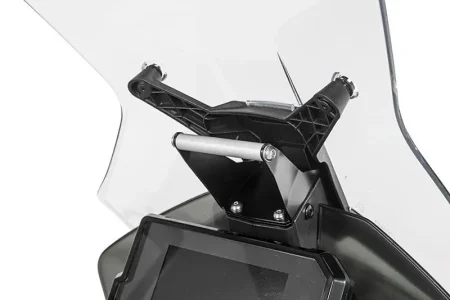 GPS handlebar bracket above the instruments for KTM 890 Adv/ R (-2022), 790 Adv/ R (-2022), 390 Adv, Husqvarna Norden 901