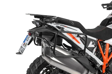Stainless steel pannier rack black for KTM 1290 Super Adventure S/R (2021-) - Image 2