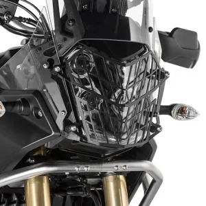 Headlamp guard black with quick release fastener *OFFROAD USE ONLY*